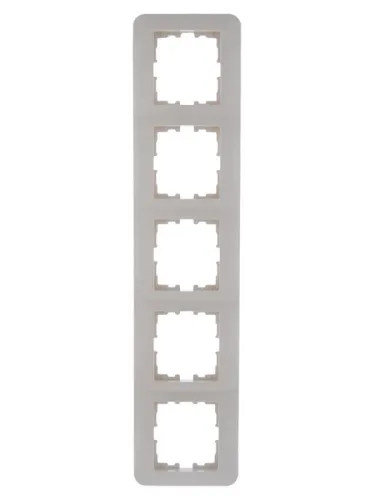 Рамка 5-м Karina Life горизонт. крем. LEZARD 708-0300-150