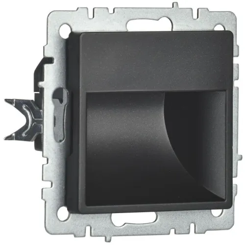 Подсветка светодиодная BRITE встраив. ПЛ20-БрЧ механизм черн. IEK BR-FL20-K02 фото 4