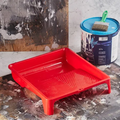 Кюветка (ванночка) малярная 33х35см красн. Rexant 89-0145 фото 6