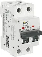 Выключатель автоматический модульный 2п L 32А M10N ARMAT IEK AR-M10N-2-L032