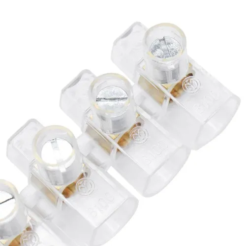 Клемма 1х(4х10мм)х10пол. винт. п/п DKC B100 фото 3