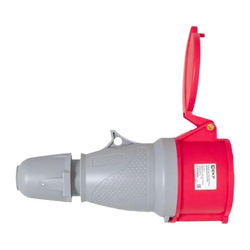 Розетка переносная 225 3P+PE+N 32А 380В IP44 PROxima EKF ps-225-32-380-PRO фото 3