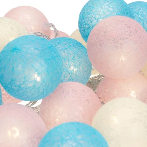 Гирлянда "Тайские фонарики" Перламутр 5м 25LED тепл. бел. питание USB прозр. ПВХ Neon-Night 304-010 фото 3