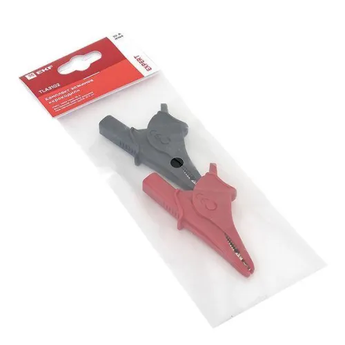 Комплект зажимов «крокодил» TLA3102 Expert EKF TLA3102 фото 2