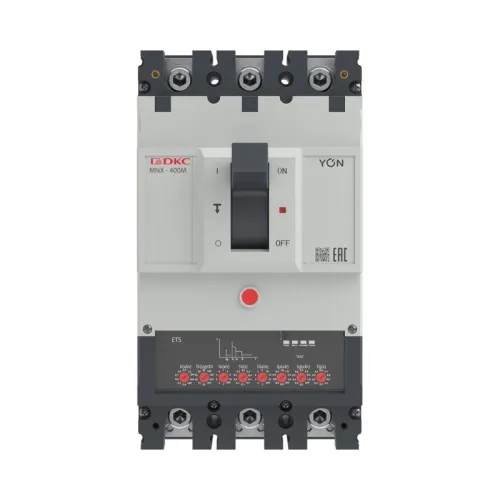 Выключатель автоматический 3P 400А 100кА pro MNX400M при AC415V расцепитель ETS YON MNX400M3PETS0400 фото 2