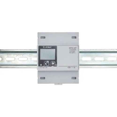Устройство измерительное многофункциональное МРМ LCD дисплей на DIN-рейку DKC MPM-34P фото 8