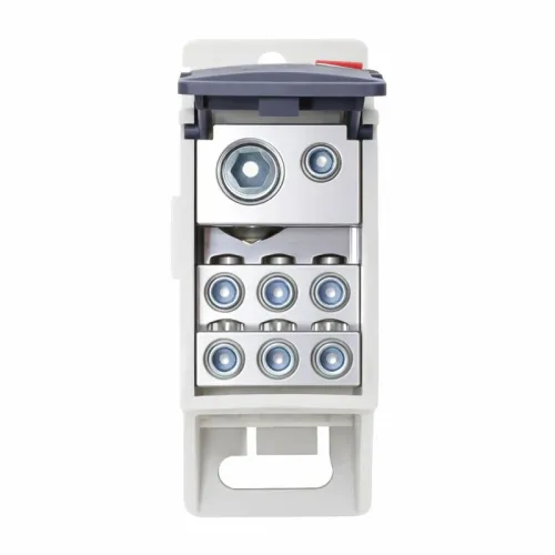 Блок распределительный винтовой зажим 1х70кв.мм 7х16кв.мм DKC POD-160 фото 4