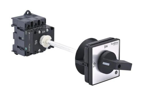 Выключатель-разъединитель 3п 40А IP20 с черн. выносн. рукоят. на дин-рейке/плате SE MSD40340B