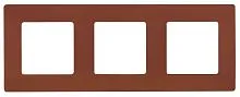 Рамка 3-м Etika какао IEK 672573