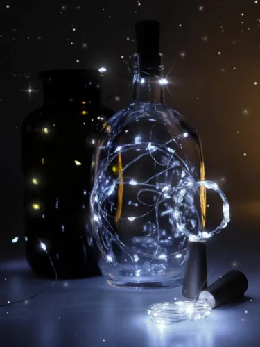 Гирлянда "Пробки" DC-G04-20WS2 20 LED 3х(LR44/LR1154/AG13/G13) в компл. бел. (уп.2шт) ФАZА 5059696 фото 7