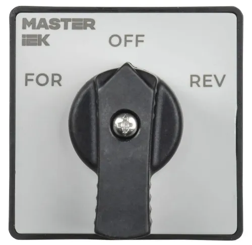 Переключатель кулачковый 10А (сх. 11) стандартная рукоятка IEK MI-CS10-010-011 фото 2