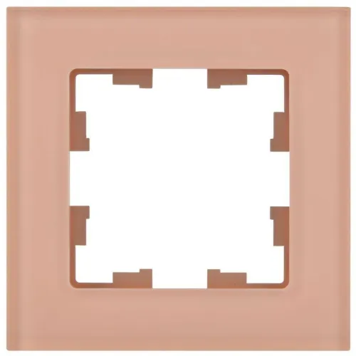 Рамка 1-м BRITE РУ-1-2-БрП стекло перс. матов. IEK BR-M12-G-31-K96 фото 4