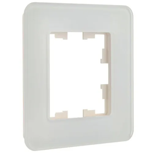 Рамка 1-м BRITE РУ-1-2-Бр стекло бел. RE IEK BR-M12-G-41-K01 фото 4