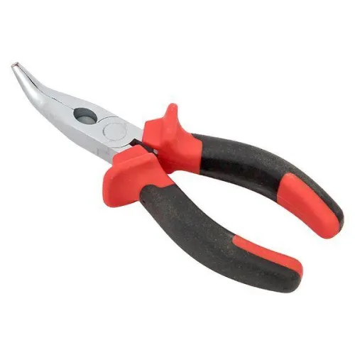 Длинногубцы изогнутые 160мм Master Basic EKF dgi-160-mas фото 2