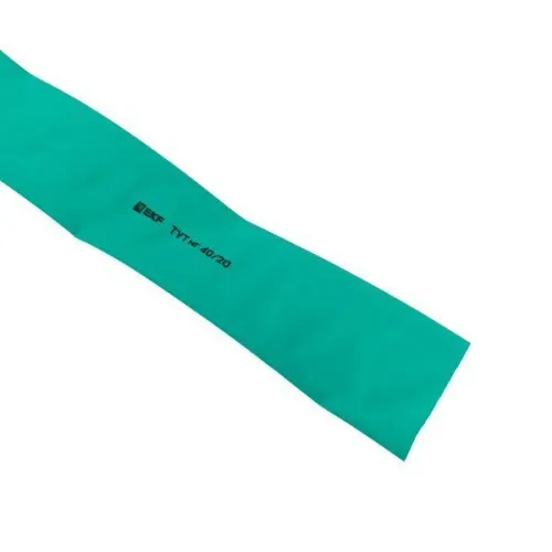 Трубка термоусадочная ТУТ нг 40/20 зел. (уп.50м) EKF tut-40-j фото 5