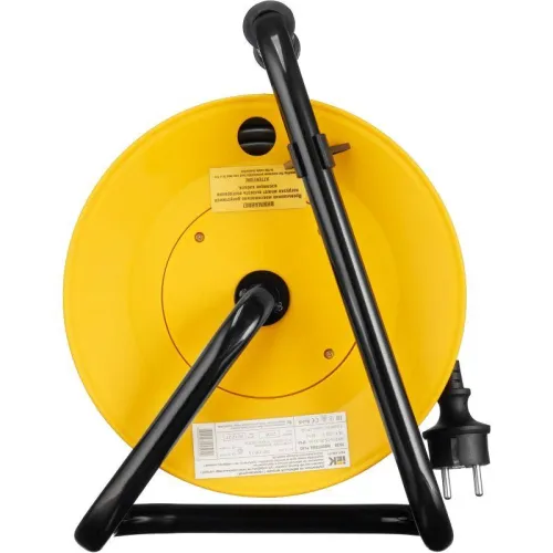 Удлинитель на катушке 4х30м с заземл. 16А IP44 Industrial plus УК30 3х1.5 термозащита IEK WKP15-16-04-30-44 фото 4