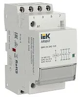 Контактор модульный KMR 25А 24В AC/DC 3НО 1НЗ ARMAT IEK AR-KMR20-025-31-024