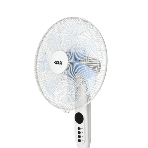 Вентилятор напольный 50Вт 7 лопастей д/у управление бел. DUX 60-0221 фото 7