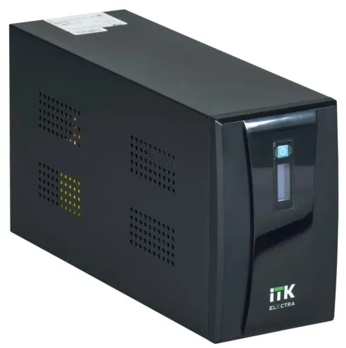 Источник бесперебойного питания ELECTRA ET 2кВ.А/1.2кВт с АКБ 2х9А.ч USB ITK EET-2000VA-1-002