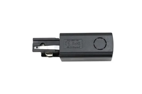Аксессуар к шинопроводу трехфазному 3P PTR EC-BL Left левый Pro+ черн. JazzWay 5062856