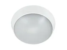 Светильник светодиодный WP 15 C 18W OP 840 D220 WH 220х80мм 18Вт 4000К IP65 ЖКХ круглый пылевлагозащ. бел. Русский Свет 15071524503