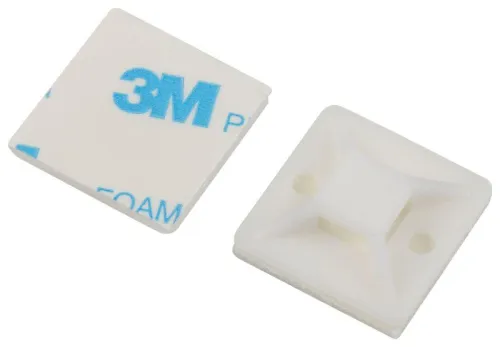 Площадка самоклеящаяся под хомуты 20х20мм NO-225-307 бел. (уп.10шт) Эра Б0066723