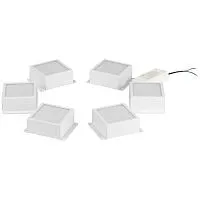 Светильник светодиодный SPO-646-3-5K-W6 36Вт 5000К 3420лм грильято 100х100 домино компл. 6 кубиков и драйвер бел. Эра Б0063051