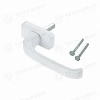 Ручка оконная Slim штифт 35мм метал. бел. (уп.1шт) Tech-Krep/Zitar 148129