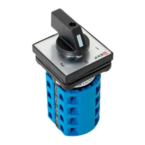 Переключатель кулачковый ПК-1-24 4п 25А "1-0-2" IP65 EKF pk-1-24-25-65 фото 8