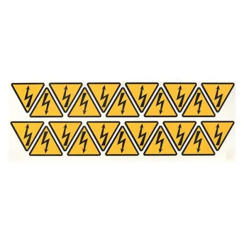 Знак "Молния" 50х50х50мм EKF an-1-03 фото 3