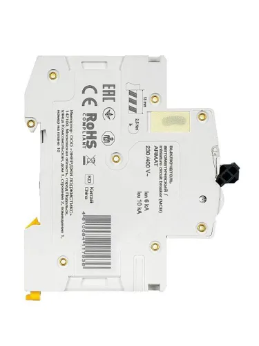 Выключатель автоматический модульный 3п C 32А M10N ARMAT IEK AR-M10N-3-C032 фото 5