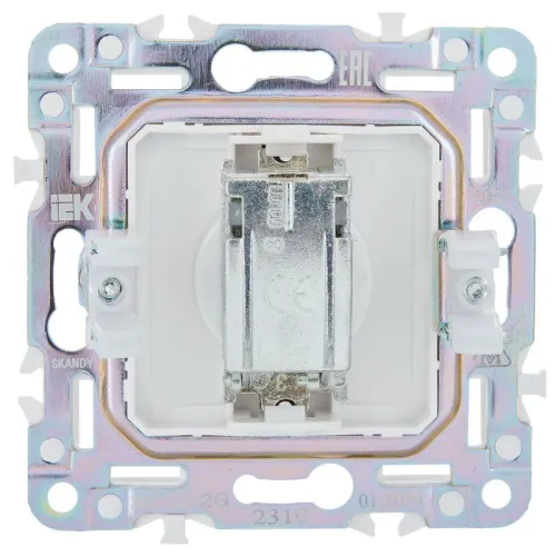 Розетка TV оконечная SKANDY SK-A12G графит IEK SK-A10-O-K53 фото 3