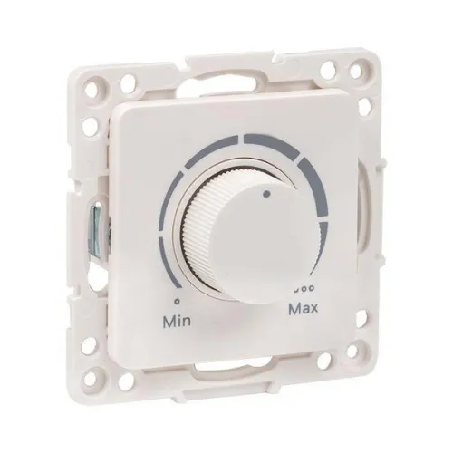 Механизм светорегулятора Стокгольм 600Вт 220В бел. PROxima EKF EYD06-101-10 фото 3