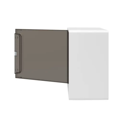 Щиток настенный Фрейм (FRAME) 8 мод. с тонированной дверцей с 2 шинами PEN на 6 и 8 отверст. бел. DKC F08W1WD фото 2