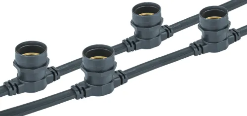 Гирлянда "Белт Лайт" 93 662 NGF-001-02 40 10м E27 черн. Navigator 93662 фото 2