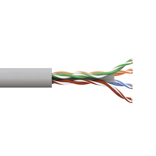 Кабель витая пара U/UTP кат.6 4 пары 23 AWG solid LSZH нг(А)-HF сер. (уп.305м) TERACOM PRO EKF TRP-6UTP-04LSH-GY-IN3 фото 5