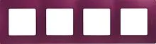 Рамка 4-м Etika сливовый IEK 672564
