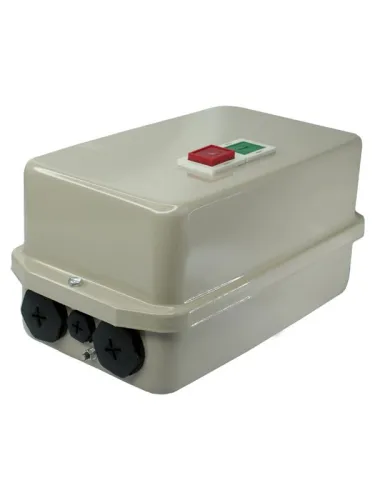 Пускатель электромагнитный ПМЛ-3220Д УХЛ4 Б 50А 380В/50Гц AC 1НО+1НЗ IP54 нереверсивный с реле РТЛ-2057-2 37-50А в корпусе метал. с кнопками ПУСК + СТОП Электротехник ET511514 фото 2