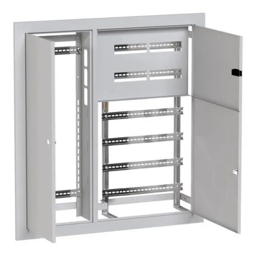 Щит этажный до 8кв. без окна слаботочка слева (1000х950х150) Basic EKF mb28-v-boz