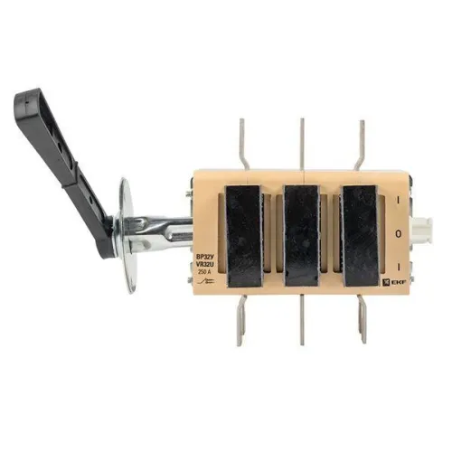 Выключатель-разъединитель ВР32У-35B71250 250А 2 напр. с дугогасит. камерами съемная лев./прав. рукоятка MAXima EKF uvr32-35b71250 фото 9