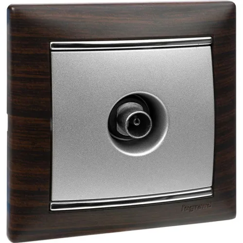 Рамка 1-м Valena темн. дерево/сереб. Leg 770371 фото 13