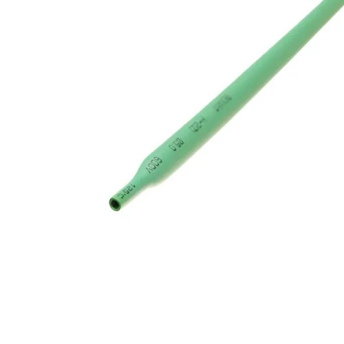 Трубка термоусадочная ТУТ нг 5.0/2.5 зел. 1м Rexant 20-5003 фото 2