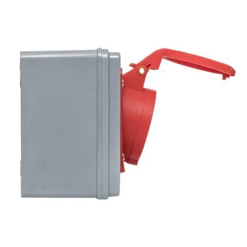 Розетка 1415 3Р+РЕ+N 16А 380В IP44 с блокировкой и выкл. EKF ps-1415-16-380 фото 9