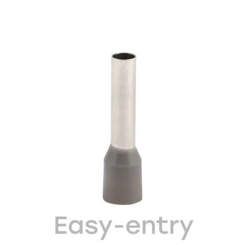 Наконечник штыревой втулочный изол. НШвИ 4.0-12 (уп.50шт) EKF nhvi-4.0-12 фото 3