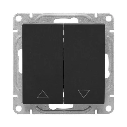 Выключатель для жалюзи Эпика механизм черн. EKF UP1-SWB-25 фото 2