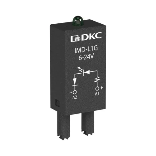 Модуль индикации LED 6-24В AC/DC зел. DKC IMD-L1G