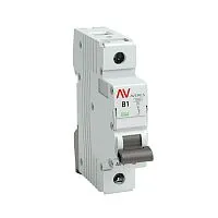 Выключатель автоматический модульный 1п B 1А 10кА AV-10 AVERES EKF mcb10-1-01B-av