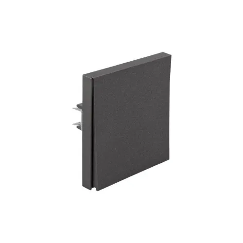 Выключатель 1-кл. СП STRONG MIELE 10А графит Kranz KR-78-0705-6 фото 5