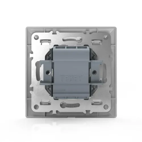 Переключатель проходной 1-кл. СП AVA 10А IP20 в сборе бел. TOKOV ELECTRIC TKL-AV-P1F-C01 фото 5