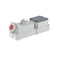 Розетка наружн. уст. 16А 400В 3P+E+N с мех. блокировкой и DIN-рейкой на 6мод. IP67 DKC DIS5681687